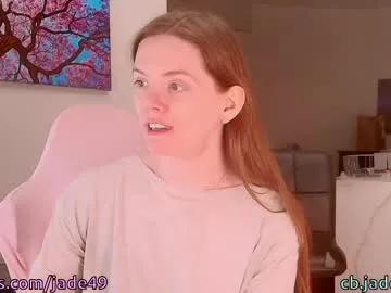Sweet Jade49 wants you to fuck zir body now jade49 from Chaturbate