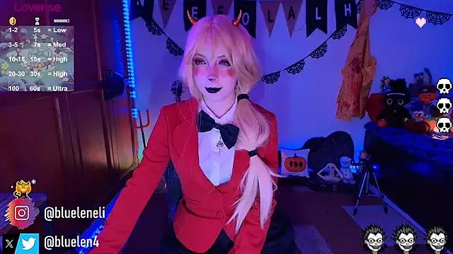 bluelen from StripChat